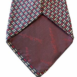 Stylish Red and Blue Men's Tie by Hold Renfrew